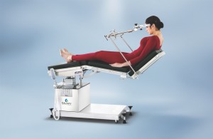Neurosurgical procedure in sitting position, using Sugita Head Clamp  